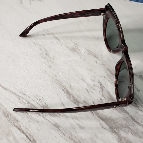 Gucci Havana Animal Print Cat Eye Sunglasses